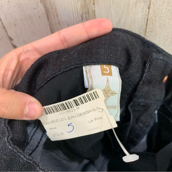 NWT Flying Monkey Dark Wash Bootcut Flare Leg Jeans - Picture 5 of 5